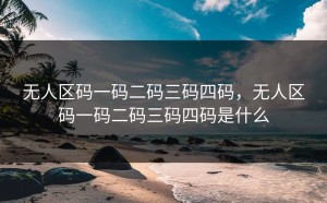 无人区码一码二码三码四码，无人区码一码二码三码四码是什么